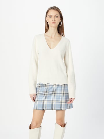 ABOUT YOU Sweater 'Inge' in Beige: front