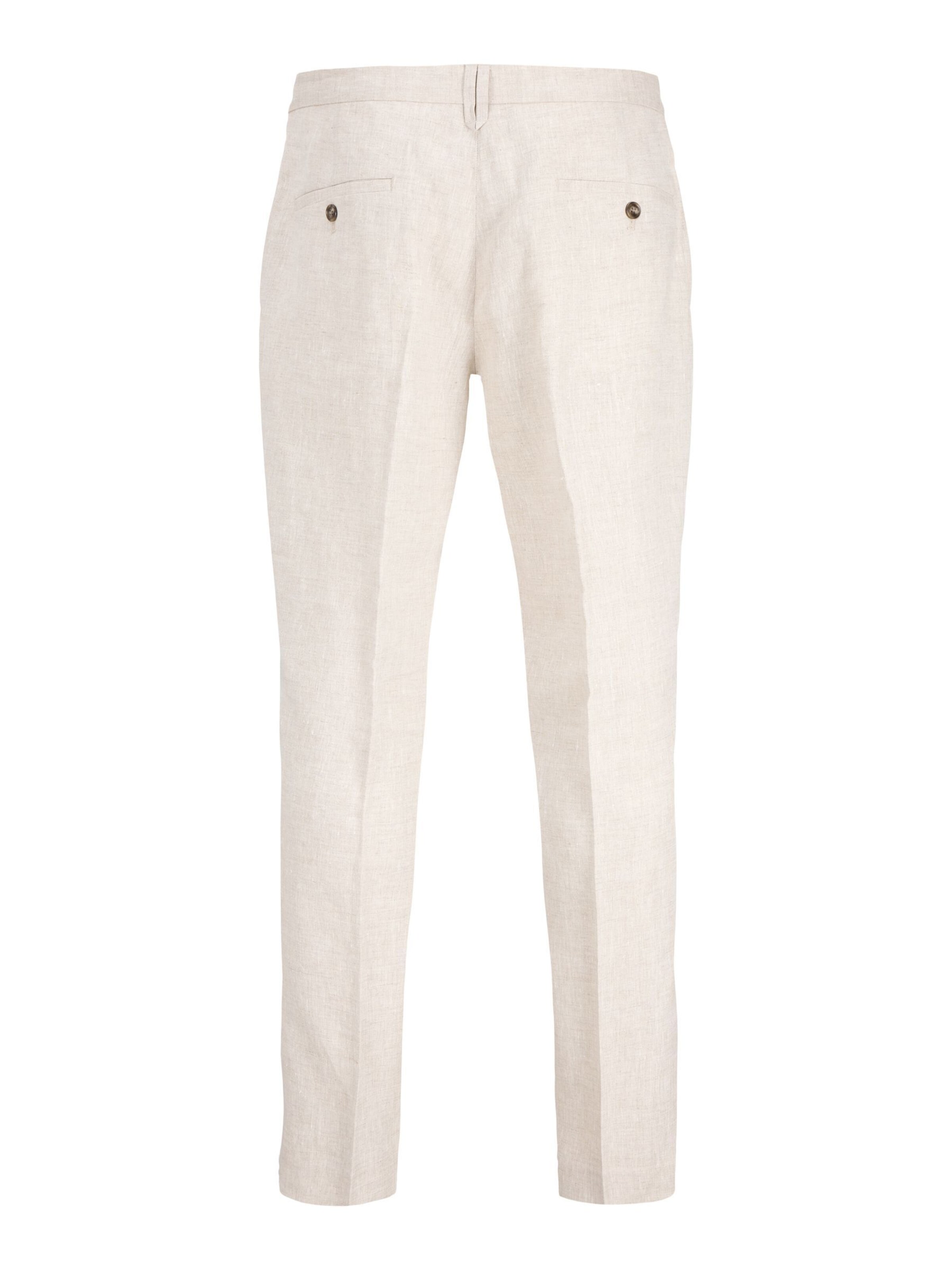 JACK & JONES - Slimfit Pantalón de pinzas 'JPRBLAmartin' en beige
