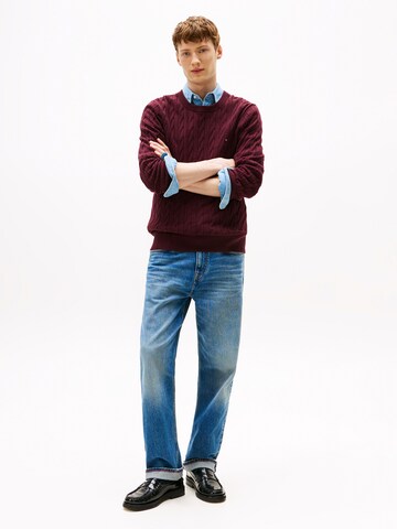 TOMMY HILFIGER Pullover 'CLASSIC' in Rot
