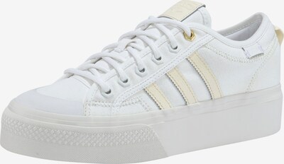 ADIDAS ORIGINALS Sneaker 'Nizza Platform' in grau / weiß, Produktansicht