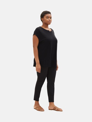 Tom Tailor Women + - Skinny Calças em preto