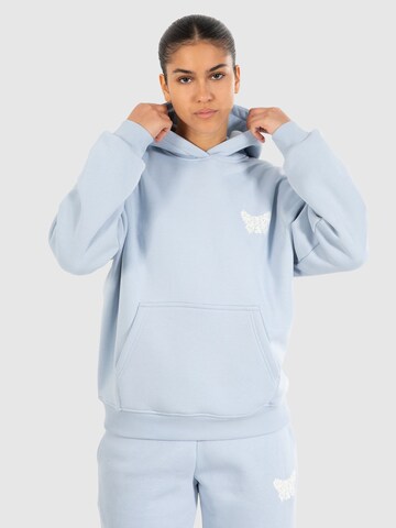 Veste de survêtement 'Nala' Smilodox en bleu : devant