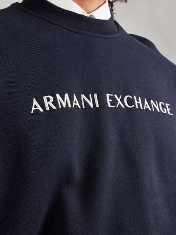 ARMANI EXCHANGE Суичър в синьо