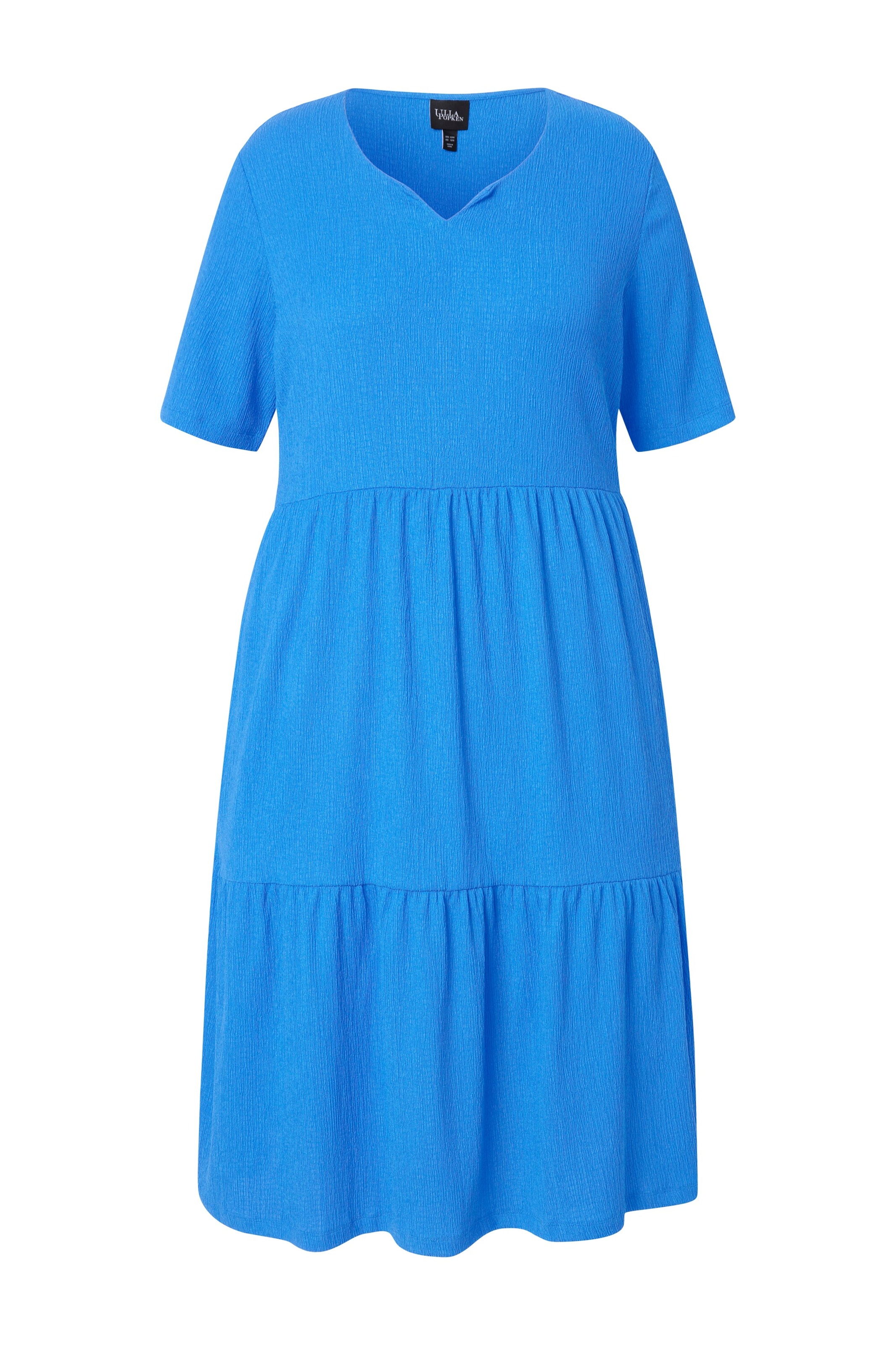 Ulla Popken Šaty - Modrá: predná strana