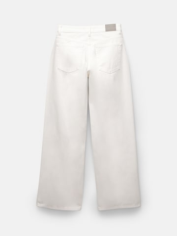 Pull&Bear Baggy Jeans in Wit