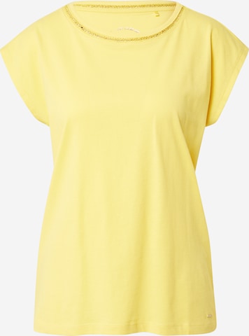 TAIFUN T-shirt i gul: framsida