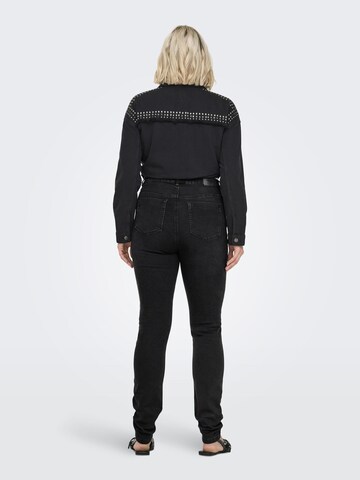 ONLY Carmakoma Skinny Jeans 'FOREVER' in Zwart