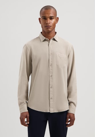 Coupe regular Chemise 'Lamont' Dstrezzed en beige : devant