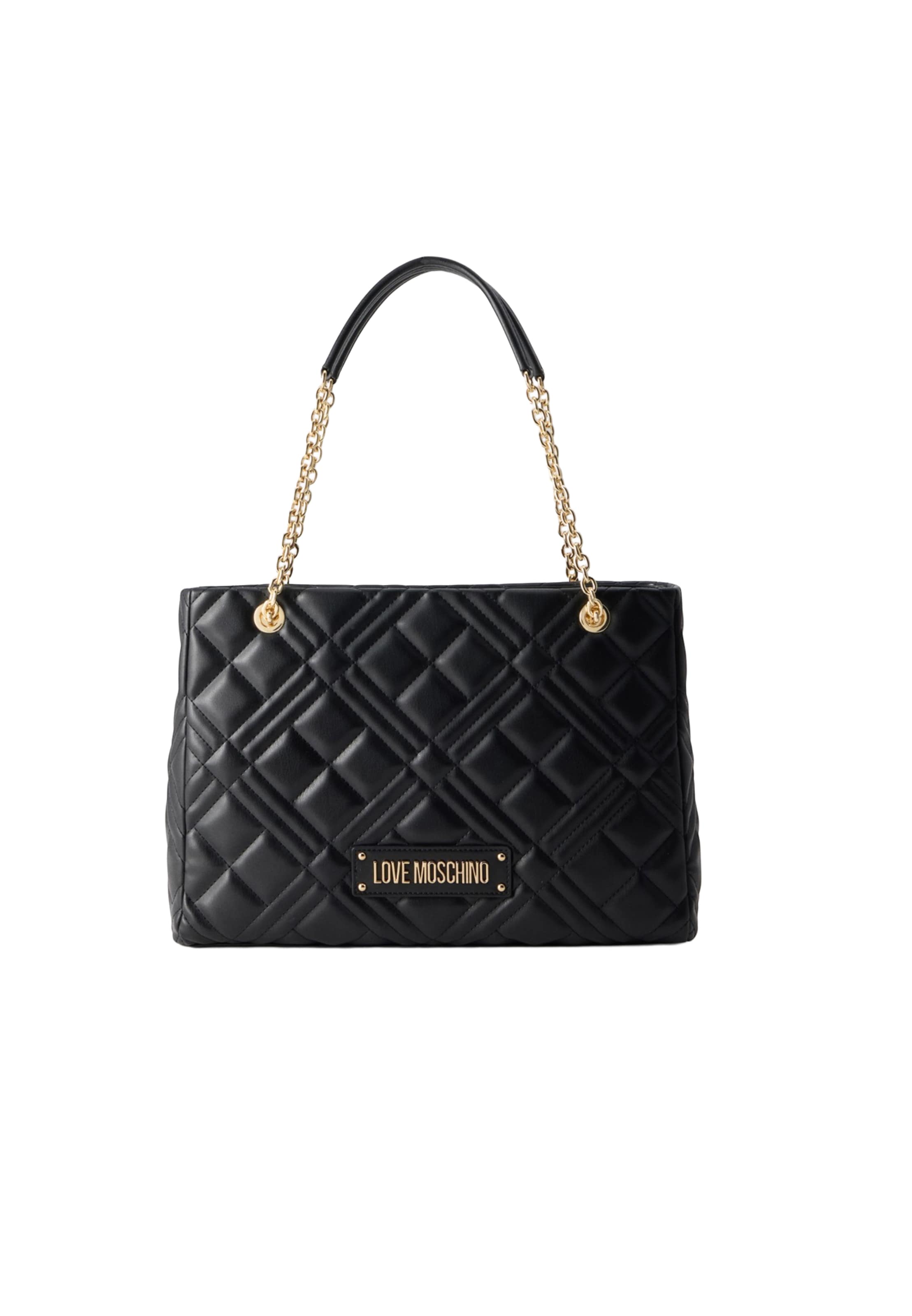 Love Moschino - Bolso de mano en negro: frente