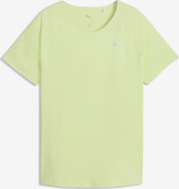 PUMA Performance Shirt 'Run Cloudspun' in Green: front