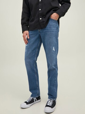 JACK & JONES Regular Jeans 'Chris' in Blauw: voorkant