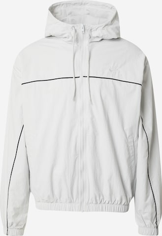 Nike Sportswear Демисезонная куртка 'CLUB' в Серый: спереди