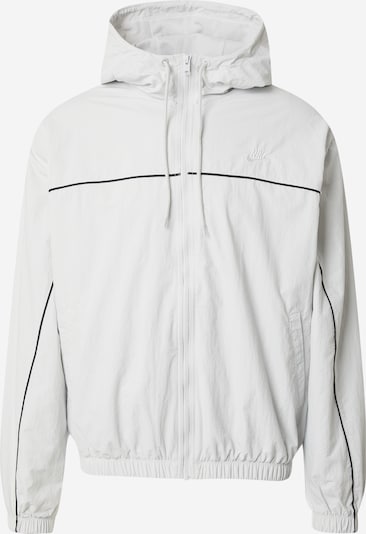 XS dydžio Demisezoninė striukė 'CLUB ATHLETE' iš Nike Sportswear, spalva – šviesiai pilka / juoda, Prekių apžvalga