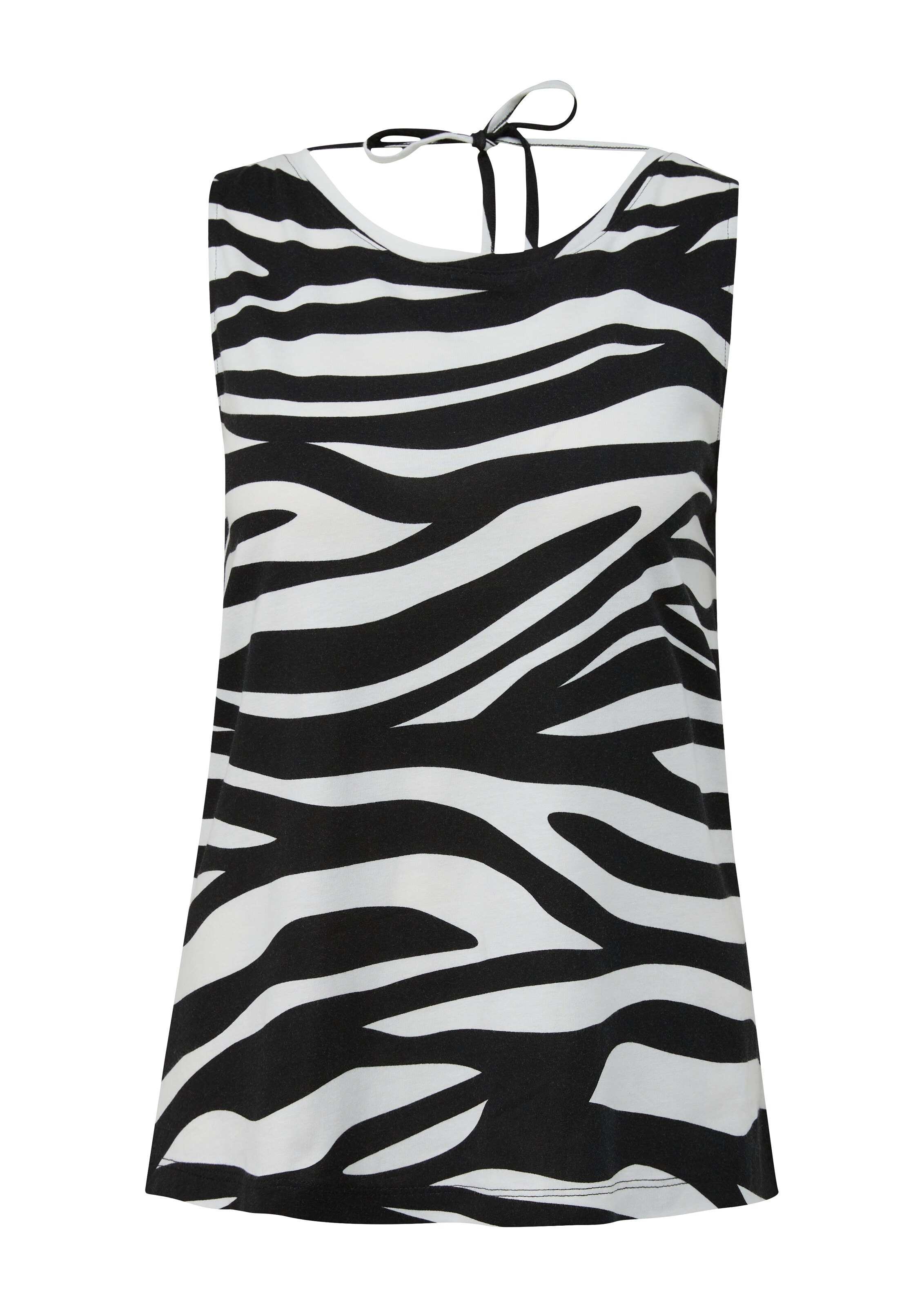 s.Oliver Shirt in Zwart: voorkant