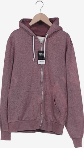 River Island Sweatshirt & Zip-Up Hoodie in S in Red: front