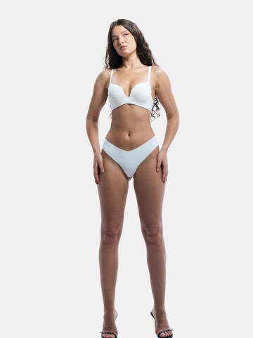 GOD SAVE QUEENS Push-up BH 'Second Skin Teardrop Push Up Bra' in Beige