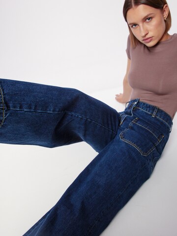 Vanessa Bruno Wide Leg Jeans 'Halias' i blå