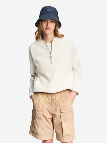 AIGLE Fleecejacke in Beige: Vorderseite