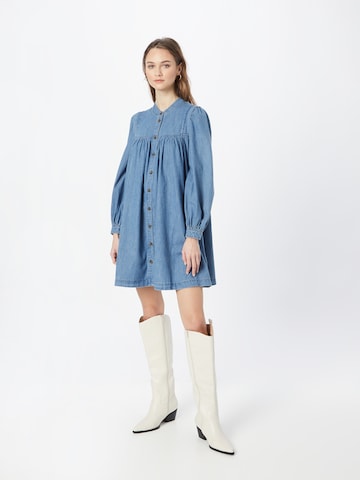 Whistles Košilové šaty 'CHAMBRAY' – modrá: přední strana