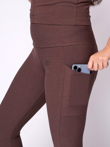 Skinny Leggings 'Essential Leggings' Fortex Fitness en marron