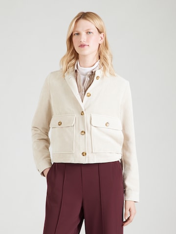 Veste mi-saison MORE & MORE en beige : devant