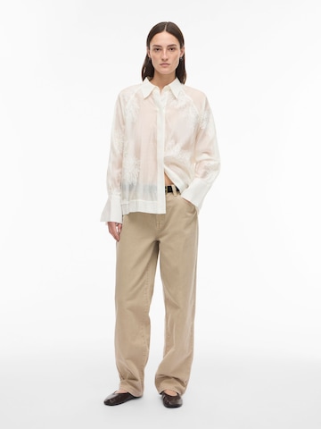 ROUGE EDIT Bluse i hvid