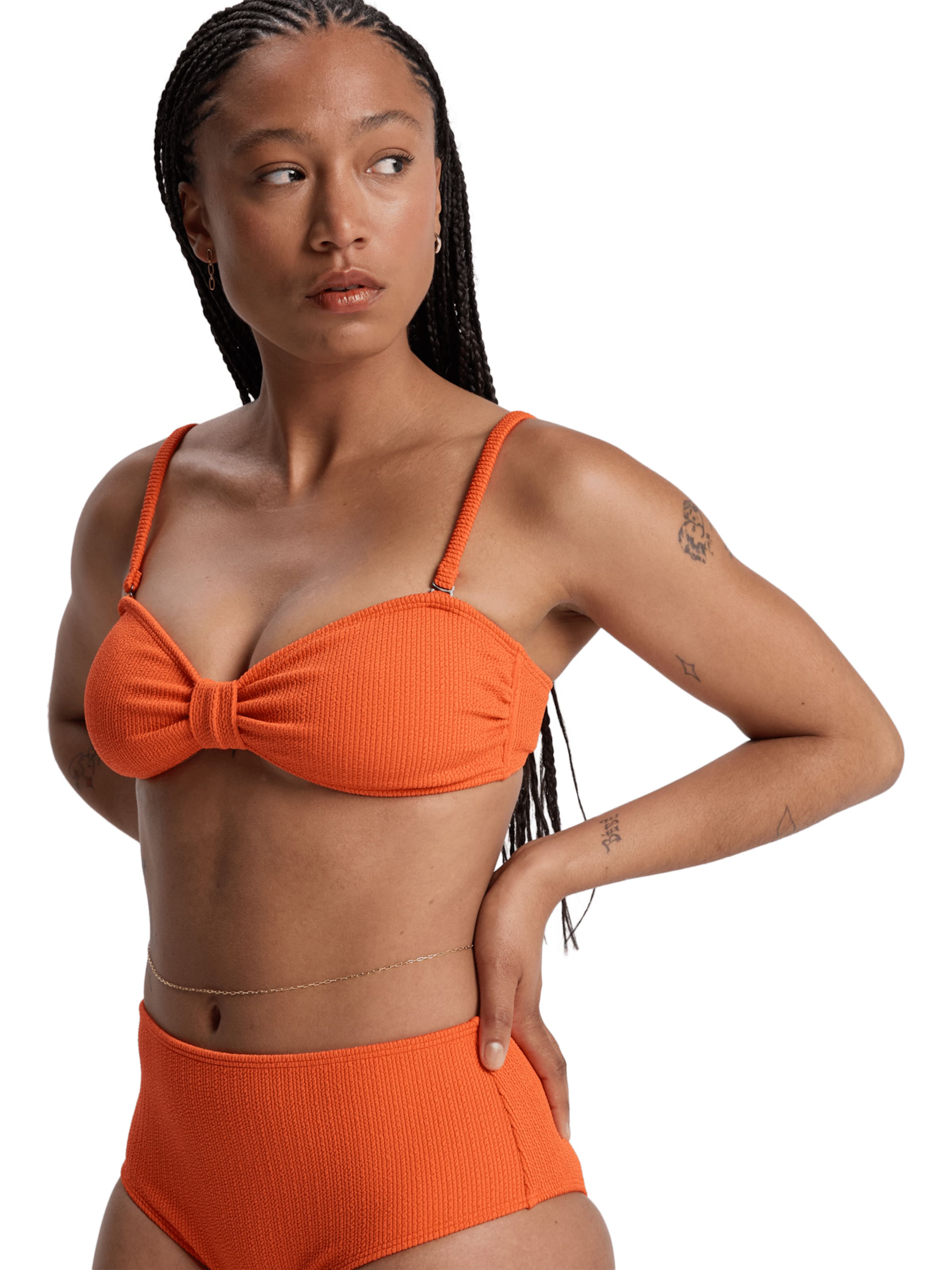 Balconnet Hauts de bikini 'Nadora' QUIKSILVER en orange : devant