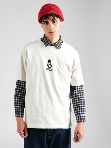 RVCA Футболка 'JUST FLOATIN' в Бежевый: спереди