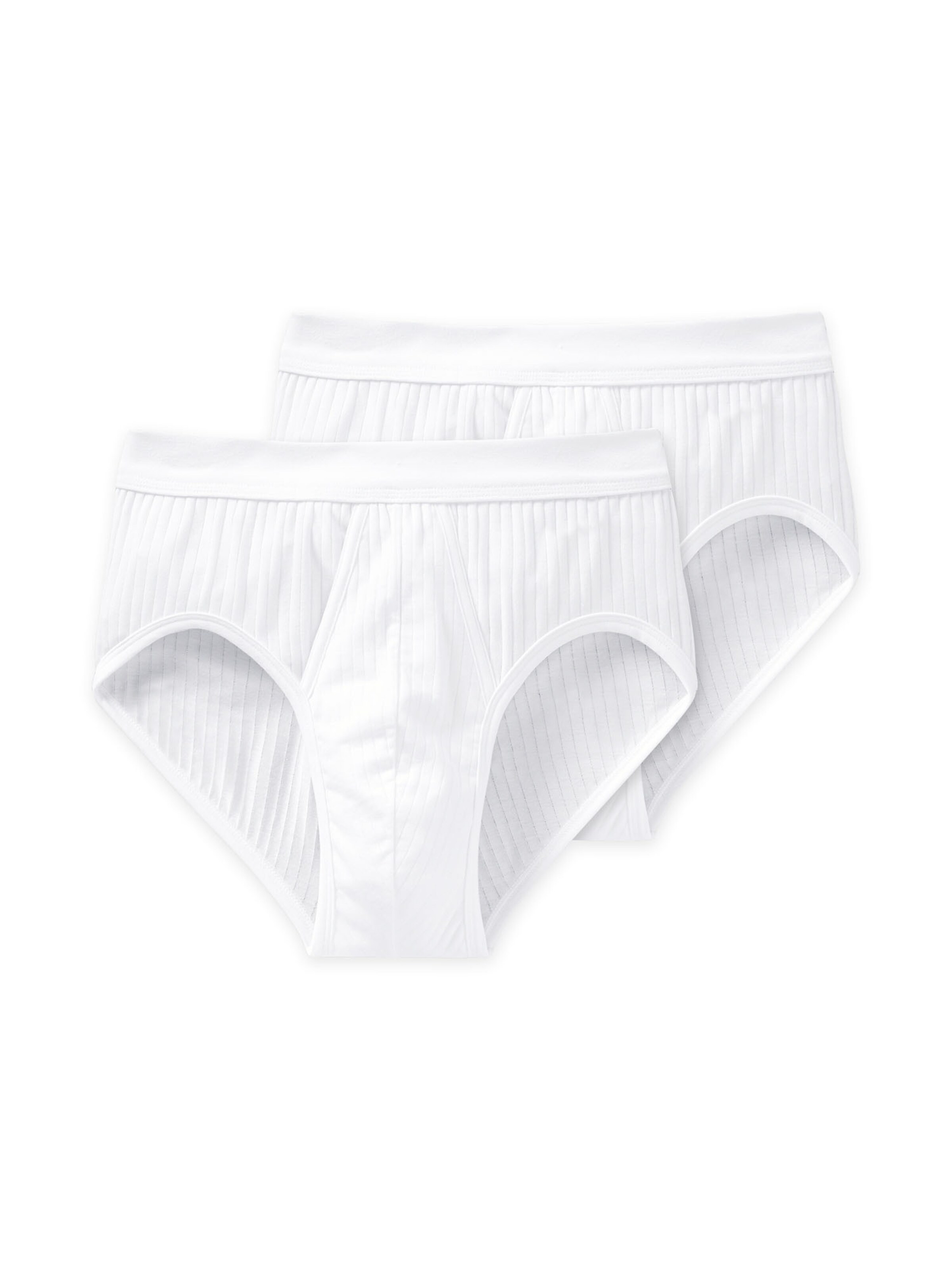 Slip 'Authentic Sport' SCHIESSER en blanc : devant