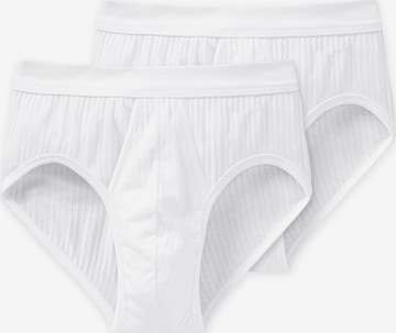 SCHIESSER Slip 'Authentic Sport' in White: front