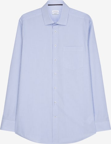 SEIDENSTICKERRegular Fit Poslovna košulja ' Regular ' - plava boja: prednji dio