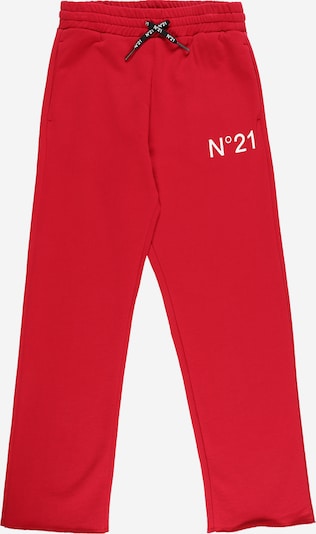 N°21 Hose in rot / weiß, Produktansicht