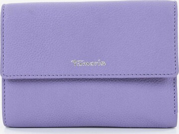 TAMARIS Wallet 'Amanda' in Purple: front