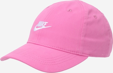 Nike Sportswear Klobouk – pink: přední strana
