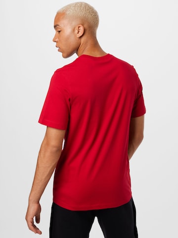 raudona Jordan Marškinėliai