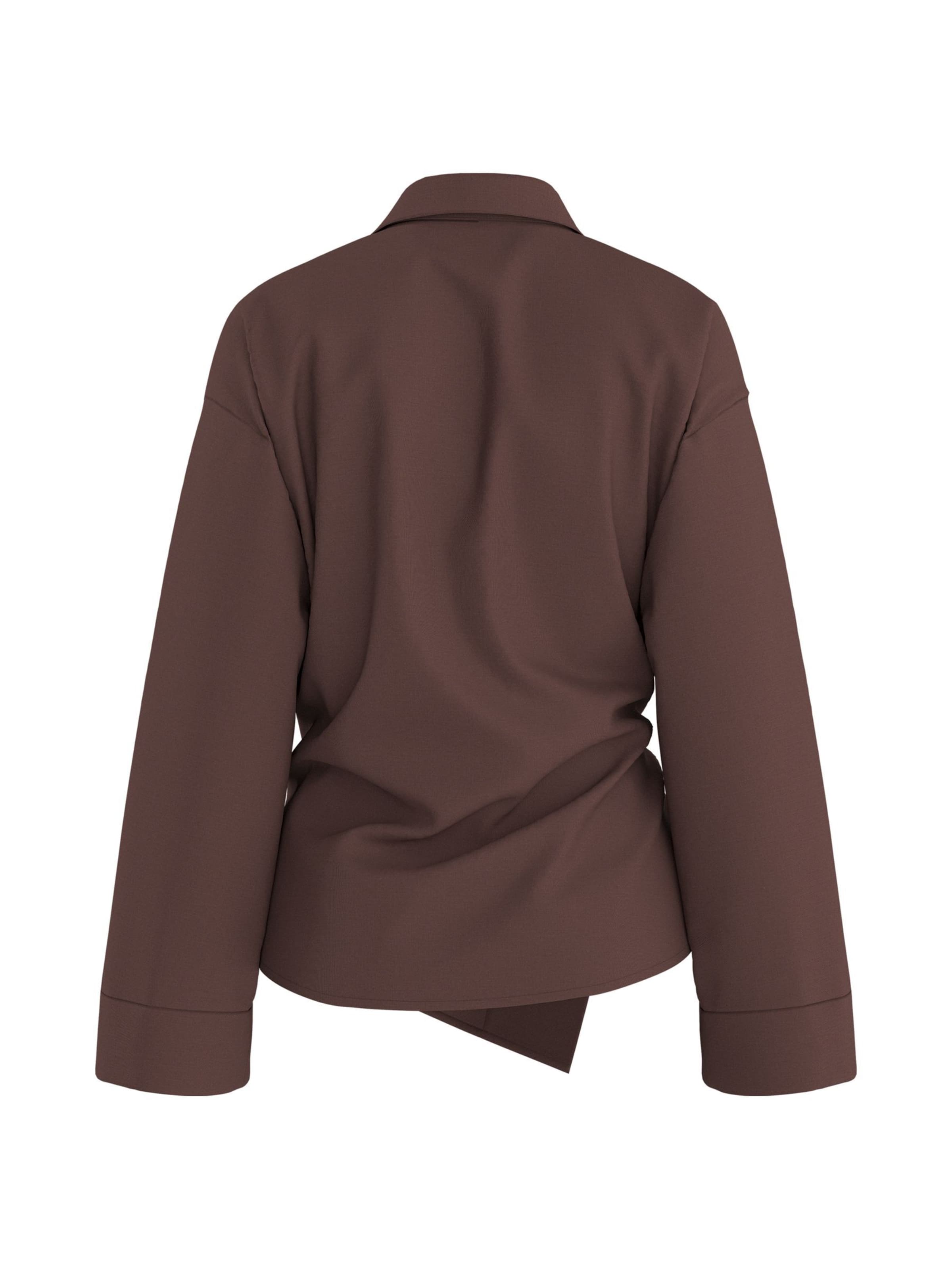 HYPEDROP Blouse in Bruin