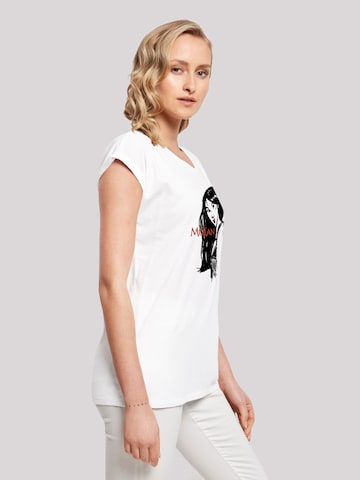 F4NT4STIC T-Shirt 'Mulan Sketch' in Weiß