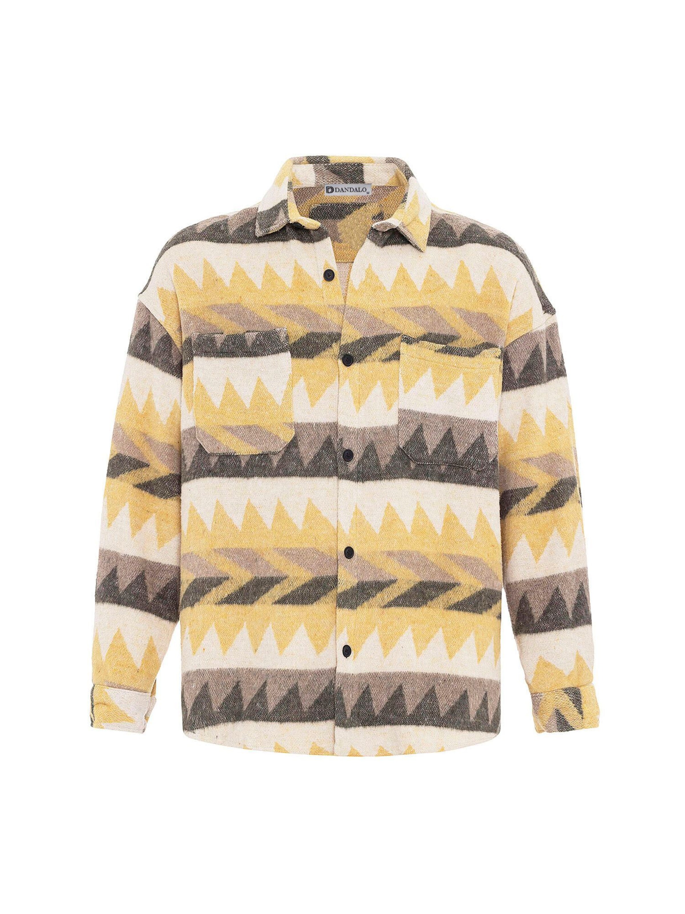 Dandalo Regular fit Srajca | rumena barva: sprednja stran