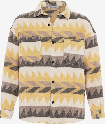 Dandalo Hemd in Gelb: Vorderseite