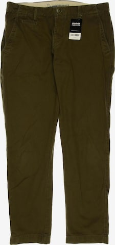 KnowledgeCotton Apparel Stoffhose 34 in Grün: predná strana