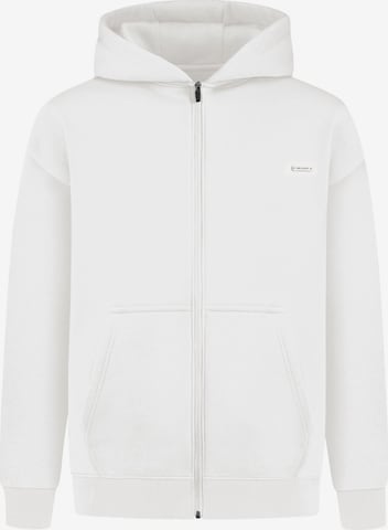 Smilodox Sweat jacket in Beige: front