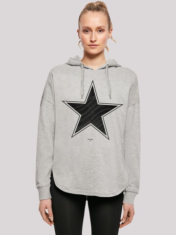 F4NT4STIC Sweatshirt 'Stern Basic' in Grey: front