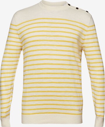 Pull-over ESPRIT en jaune : devant