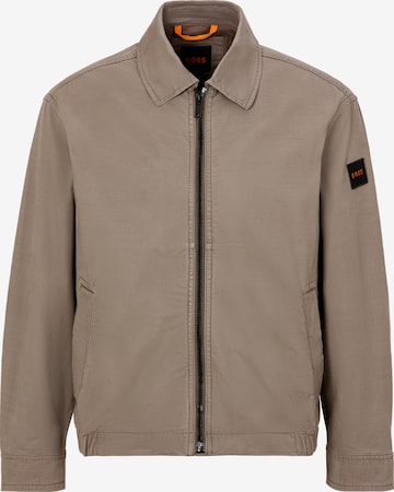 BOSS Orange Between-Season Jacket in Beige: front