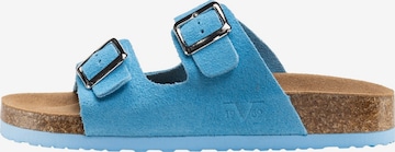 Mule 'Sassari' 19V69 ITALIA en bleu : devant