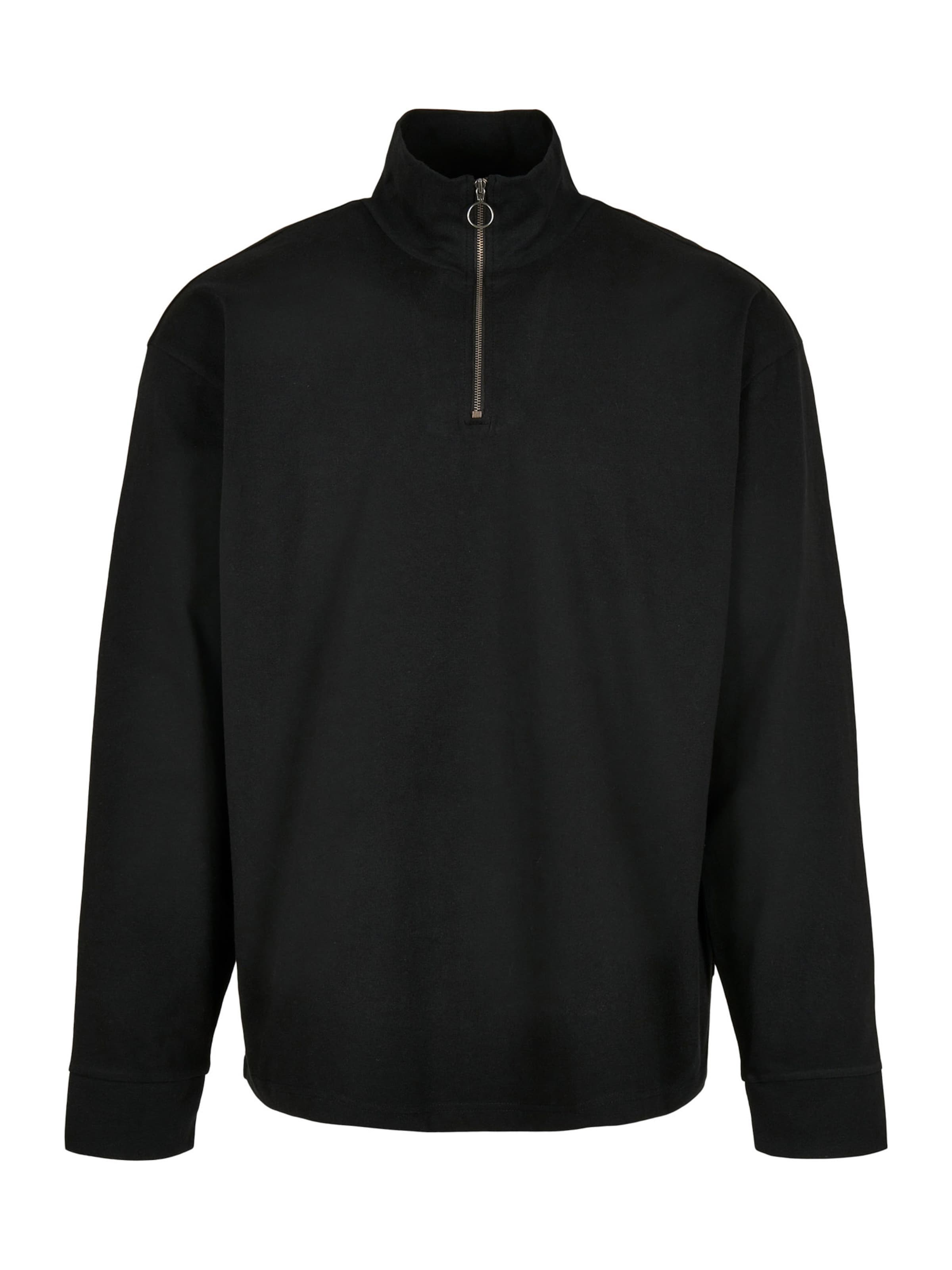 Urban Classics Суичър 'Heavy' в черно: отпред