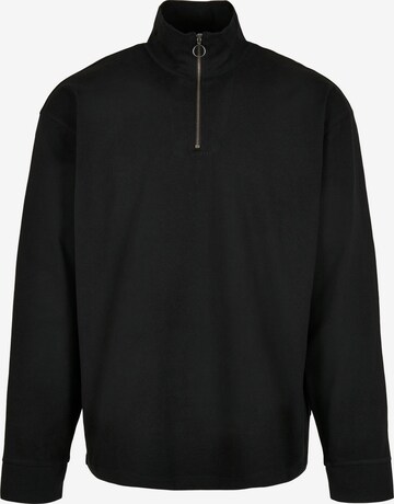 Urban Classics Sweatshirt 'Heavy' in Schwarz: predná strana