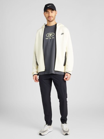 Nike Sportswear Sweatjakke 'TCH FLC' i hvid