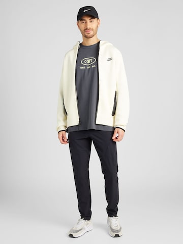 Nike Sportswear Sweatjakke 'TCH FLC' i hvid