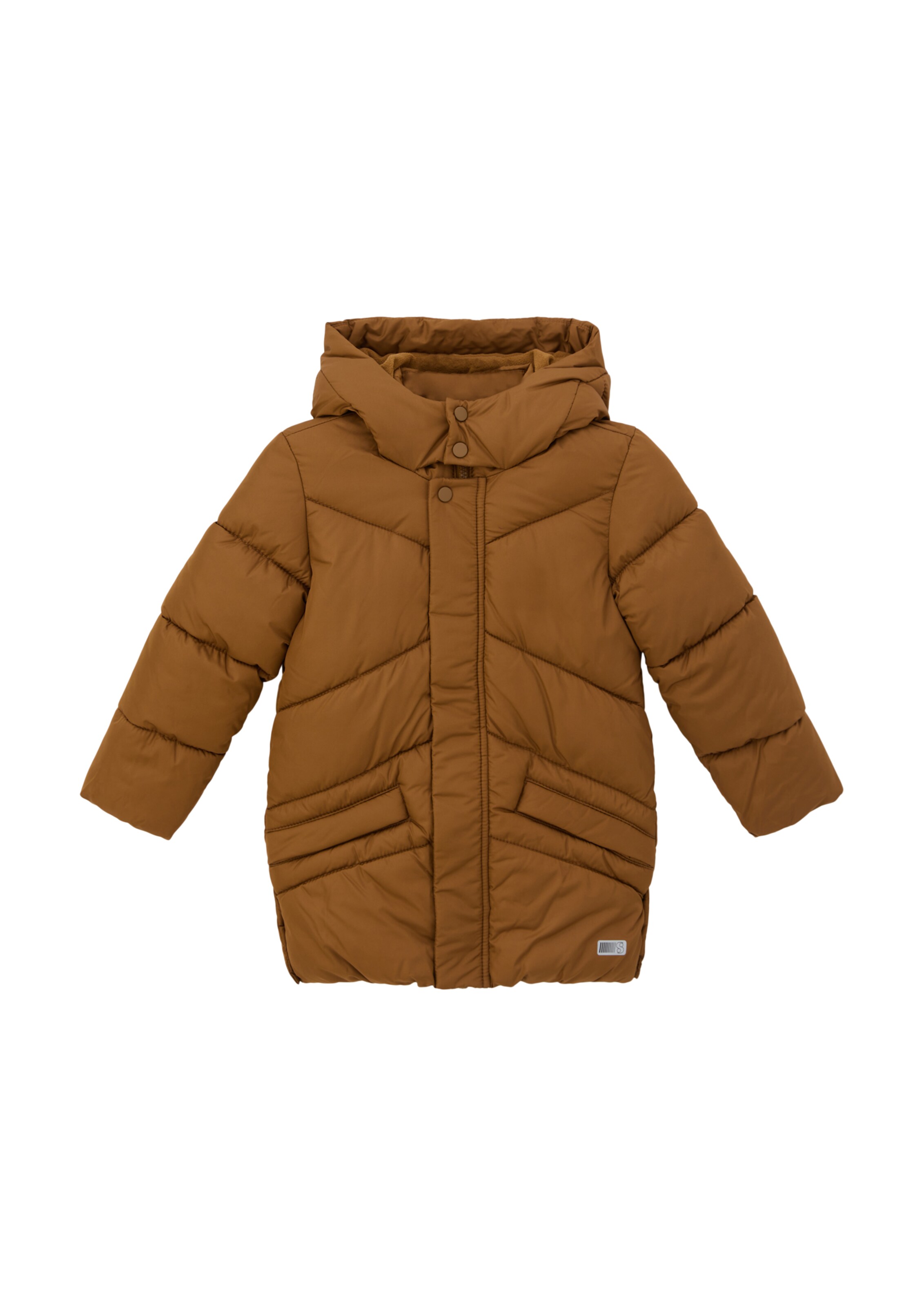 s.Oliver Mantel in Bruin: voorkant